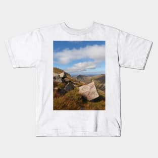 The Lurcher`s Crag, Scotland Kids T-Shirt